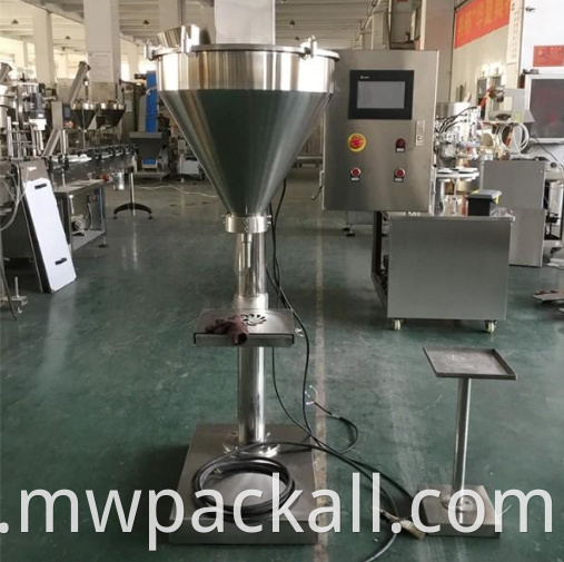 Flour Filling Machine Spice Powder Semi-Automatic Powder filling machine, Bags Jars Bottles powder filler